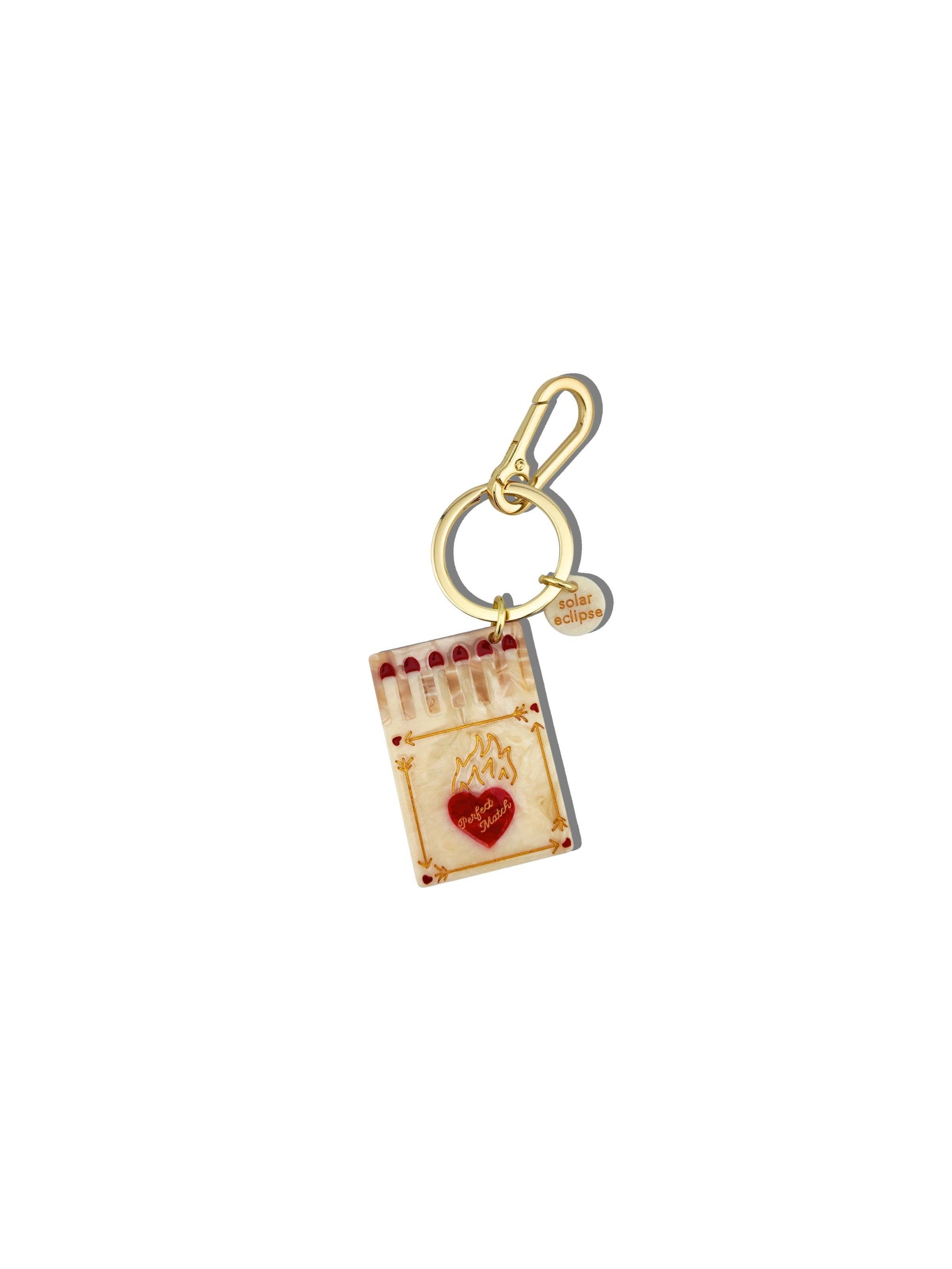Matchbox Charm Keychain – Feste
